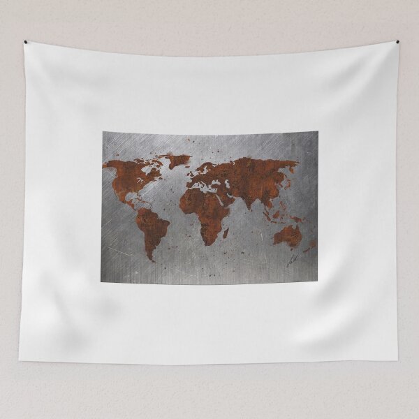 Item preview, RUST CONTINENTS by Vart designed and sold by vartstudio.