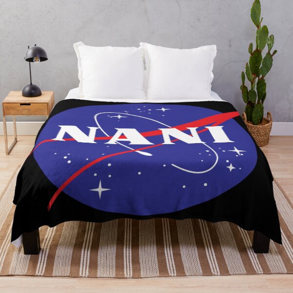 Item preview, Funny NANI Nasa Logo Anime Thanks Meme Parody designed and sold by ELKaito.