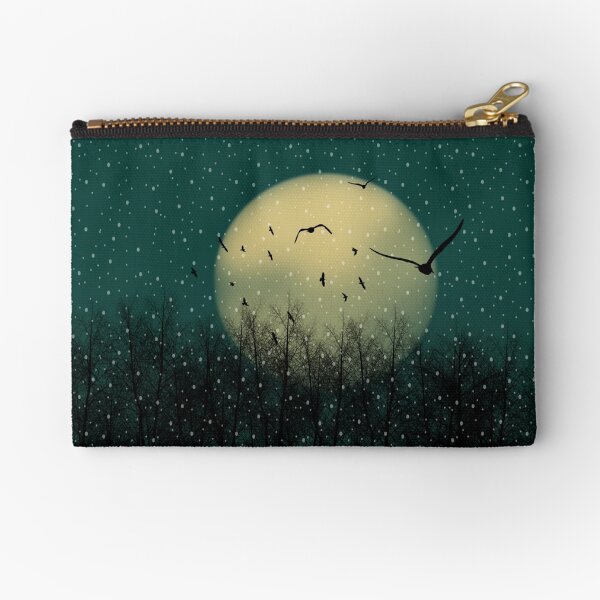 Winter night Zipper Pouch