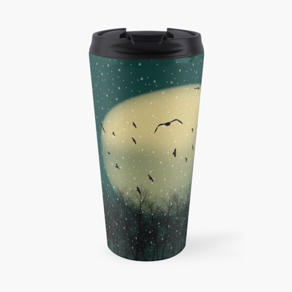 Winter night Travel Mug