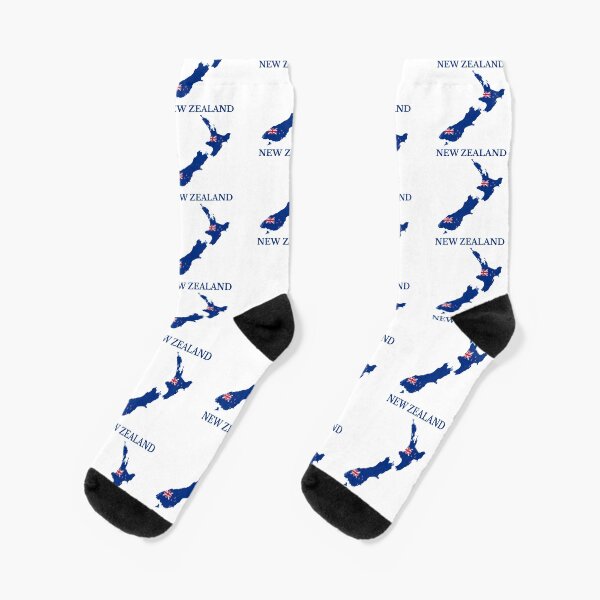 Item preview, New Zealand Map Flag designed and sold by marosharaf.