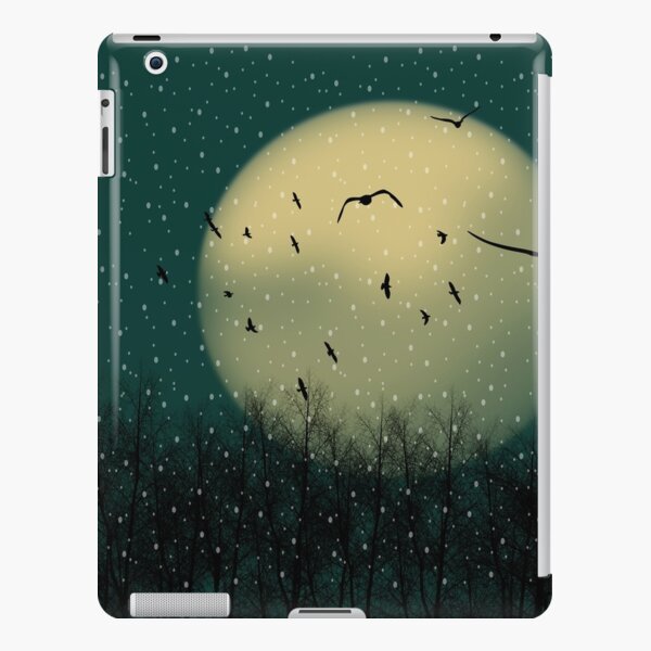 Winter night iPad Snap Case
