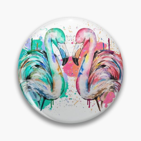 Item preview, Flamingo Lovers designed and sold by Elaine Puhek.