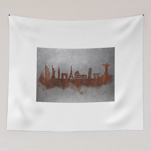 Item preview, Rust Around the World by Vart designed and sold by vartstudio.