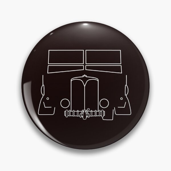 Item preview, AEC Matador 4x4 classic lorry outline graphic (white) designed and sold by soitwouldseem.