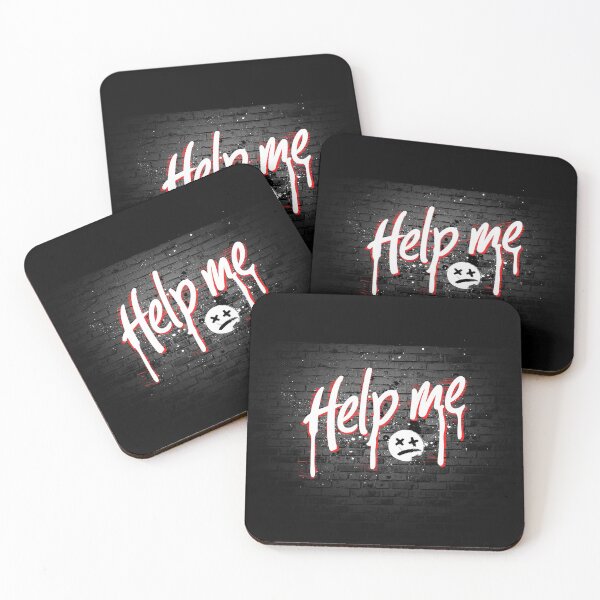 Item preview, Help me | sad smile | graffiti | urban style designed and sold by Endless Drive FM.