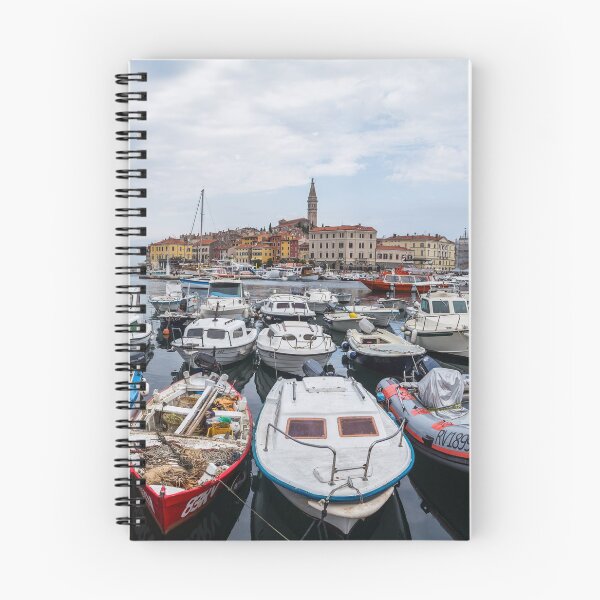 Item preview, Boats in Rovinj harbour designed and sold by wellsie82.
