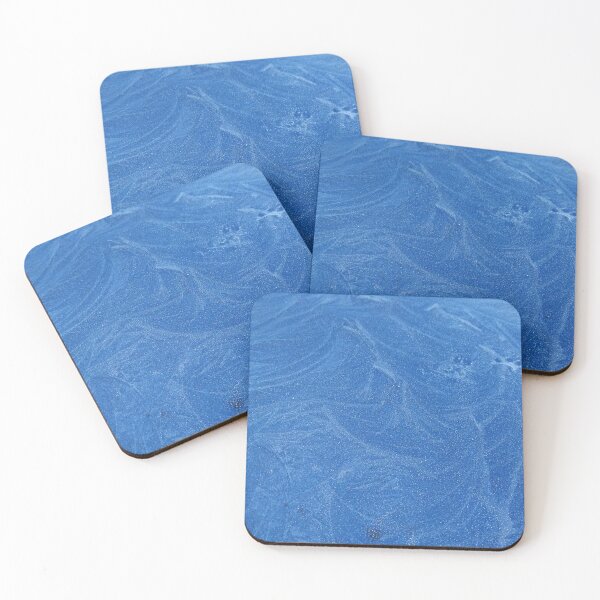 Item preview, Frost on a blue car bonnet designed and sold by PPFImages.