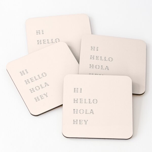Item preview, Hi Hello Hola Hey designed and sold by EnlightParis.