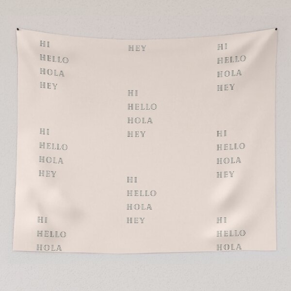 Item preview, Hi Hello Hola Hey designed and sold by EnlightParis.