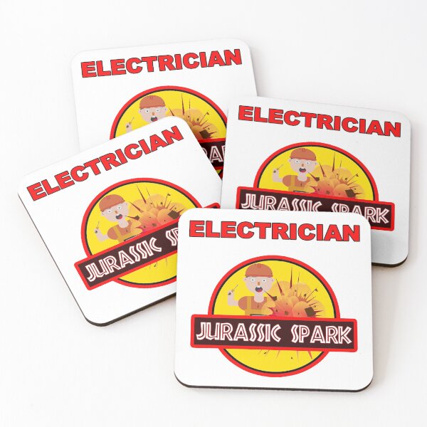 Item preview, Electrician Jurassic Spark a fun design for electrical workers designed and sold by luvvvvvit.