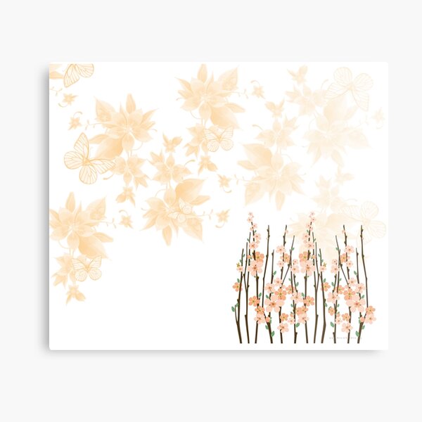 Flowers in paradise Metal Print