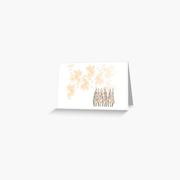 Flowers in paradise Greeting Card