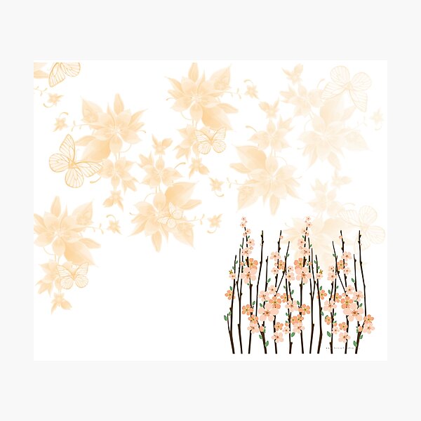 Flowers in paradise Photographic Print