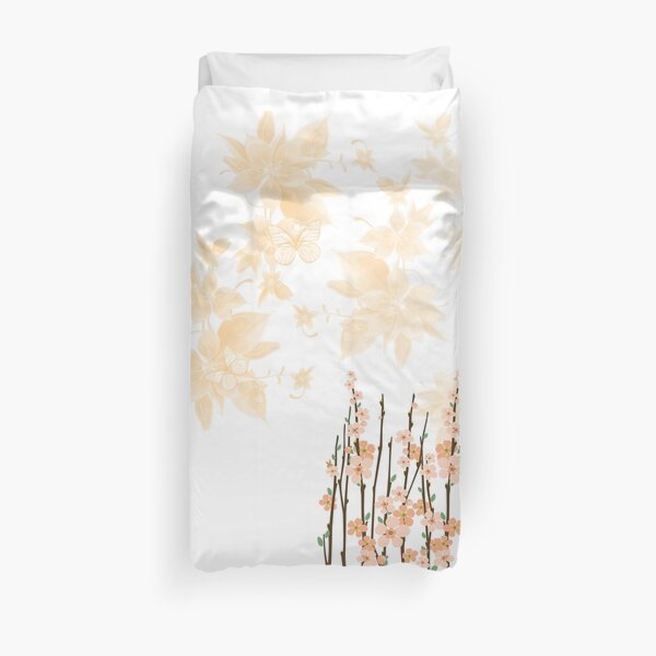 Flowers in paradise Duvet Cover