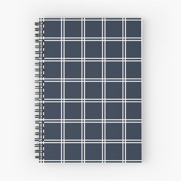 Item preview,  Minimalist Tartan Plaid White OnNavy Blue  designed and sold by hellcom.
