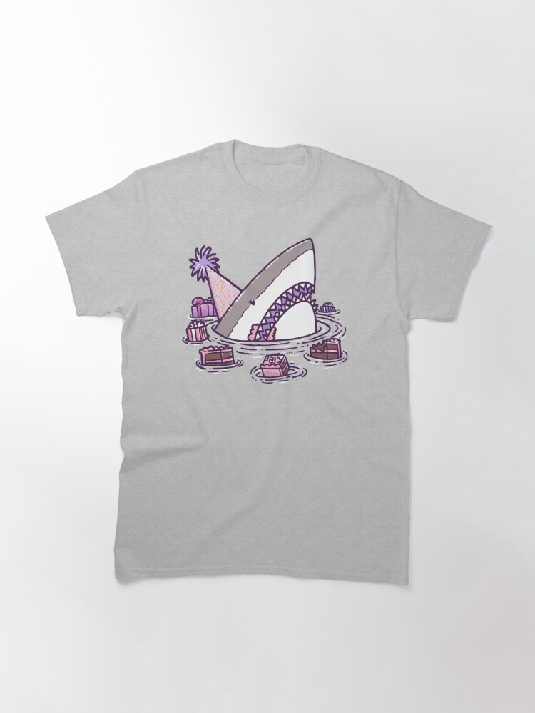 Classic T-Shirt, Birthday Princess Shark II designed and sold by nickv47