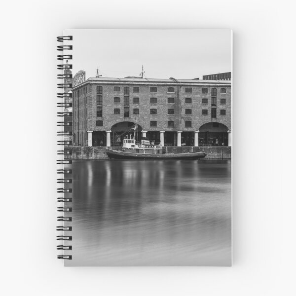Item preview, Albert Dock panorama (monochrome) designed and sold by wellsie82.