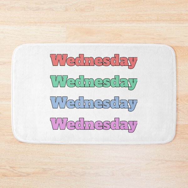 Item preview, Colorful Wednesday designed and sold by morganmaterni.