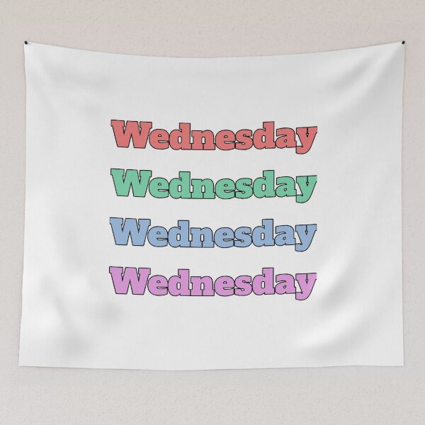 Item preview, Colorful Wednesday designed and sold by morganmaterni.
