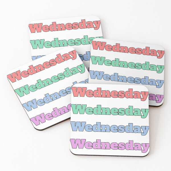 Item preview, Colorful Wednesday designed and sold by morganmaterni.