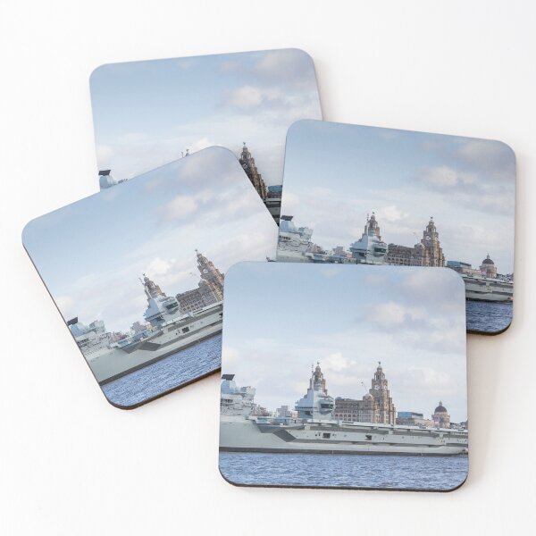 Item preview, Panorama of HMS Prince of Wales on the Liverpool waterfront designed and sold by wellsie82.