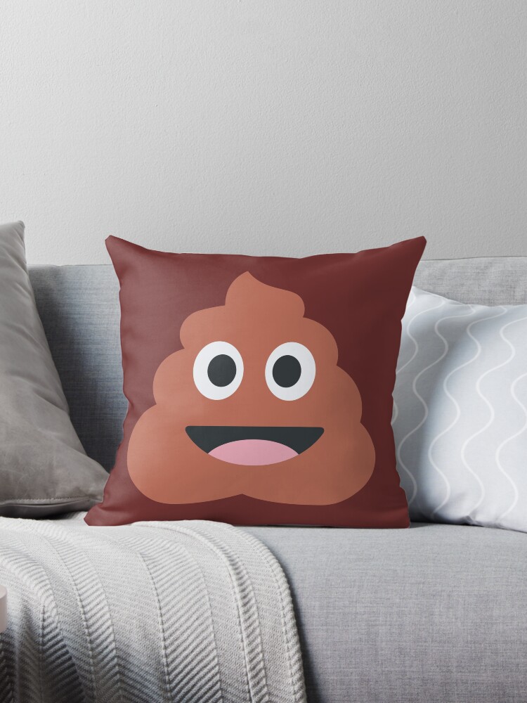 poop emoji pillow canada