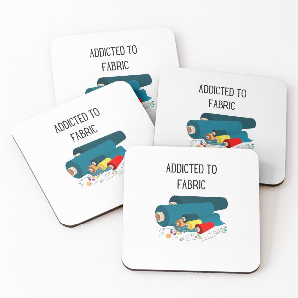 Item preview, Funny Sewing Gifts - Addicted To Fabric designed and sold by WUOdesigns.