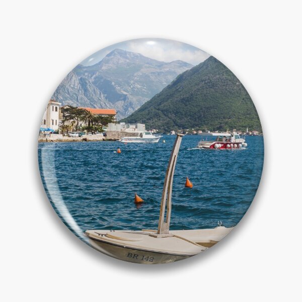 Item preview, Small boat moored in Perast designed and sold by wellsie82.