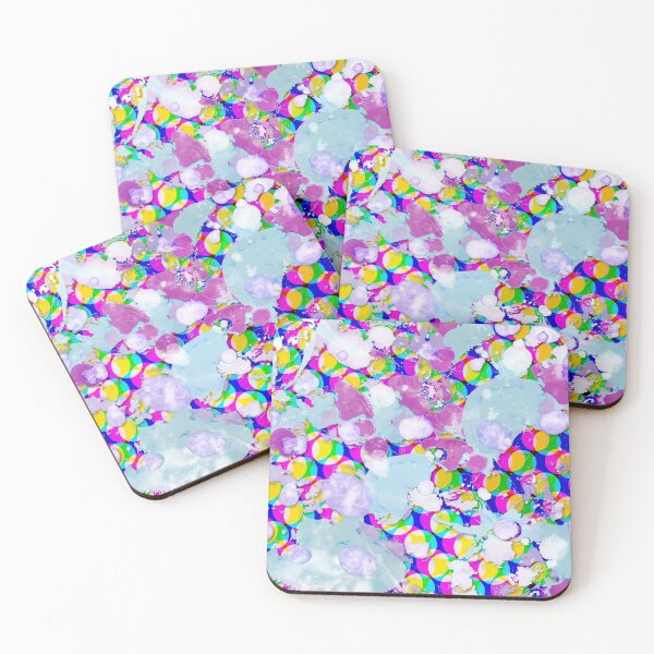 Item preview, Dots and ink stains, sweet fuchsia purple and pink ton, joyful patterns designed and sold by artxphi.