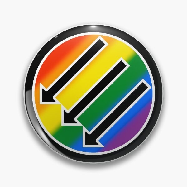 Item preview, 3 Arrows Antifa LGBT designed and sold by AntifaShop.