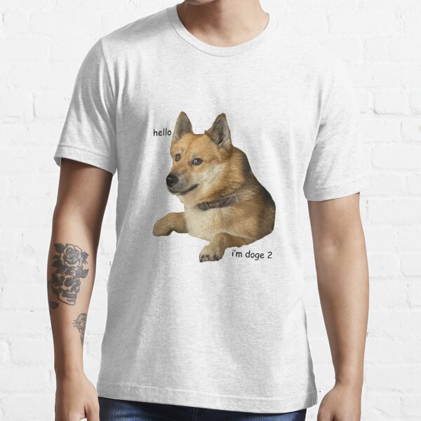 Hello Doge T Shirts Redbubble - binary doge roblox