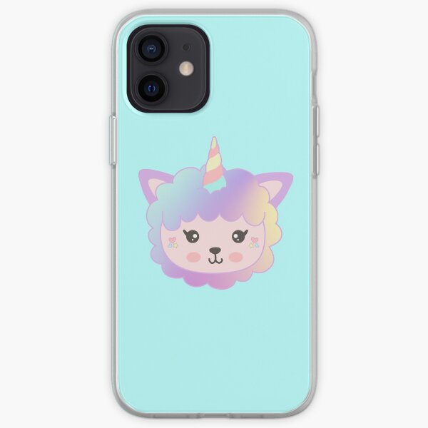 Llamacorn Rainbow iPhone Soft Case