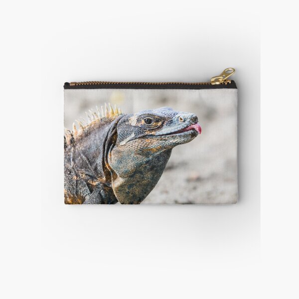 Item preview, Black iguana with its tongue out designed and sold by wellsie82.