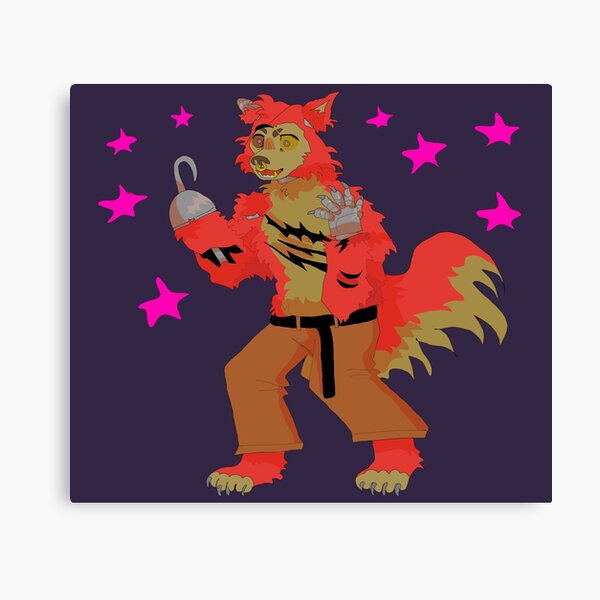 withered foxy Canvas Print for Sale by dogbiird