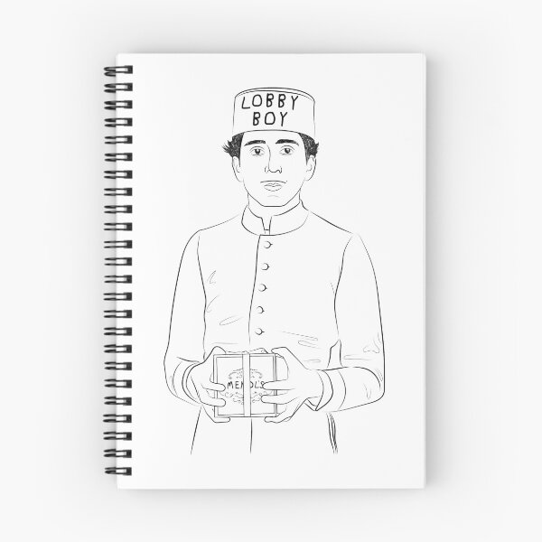 Item preview, Lobby boy - Wes Anderson designed and sold by Mujeresponja.