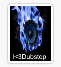 I <3Dubstep Sticker