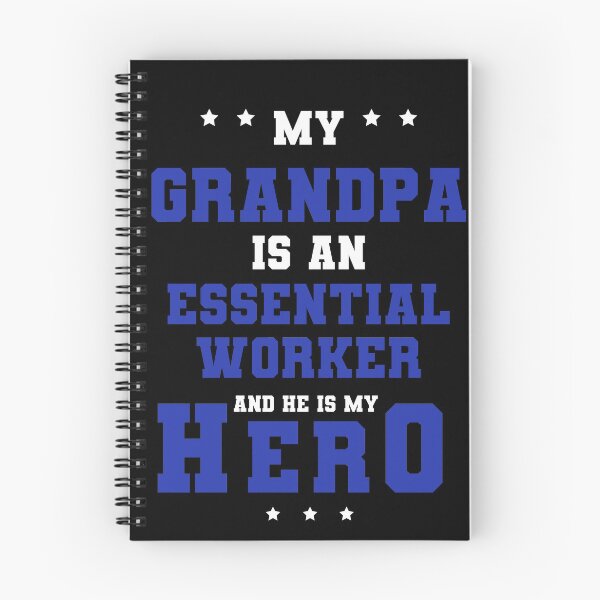 Item preview, My Grandpa is a Frontline Essential Worker and He is my Hero designed and sold by FanaticTee.