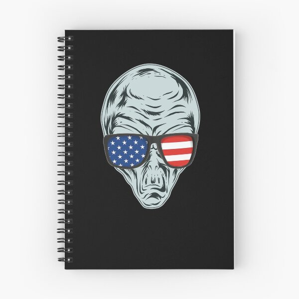 Item preview, Funny Patriotic Alien Head Patriot American Flag Sunglasses Gear designed and sold by DynamicDesign.