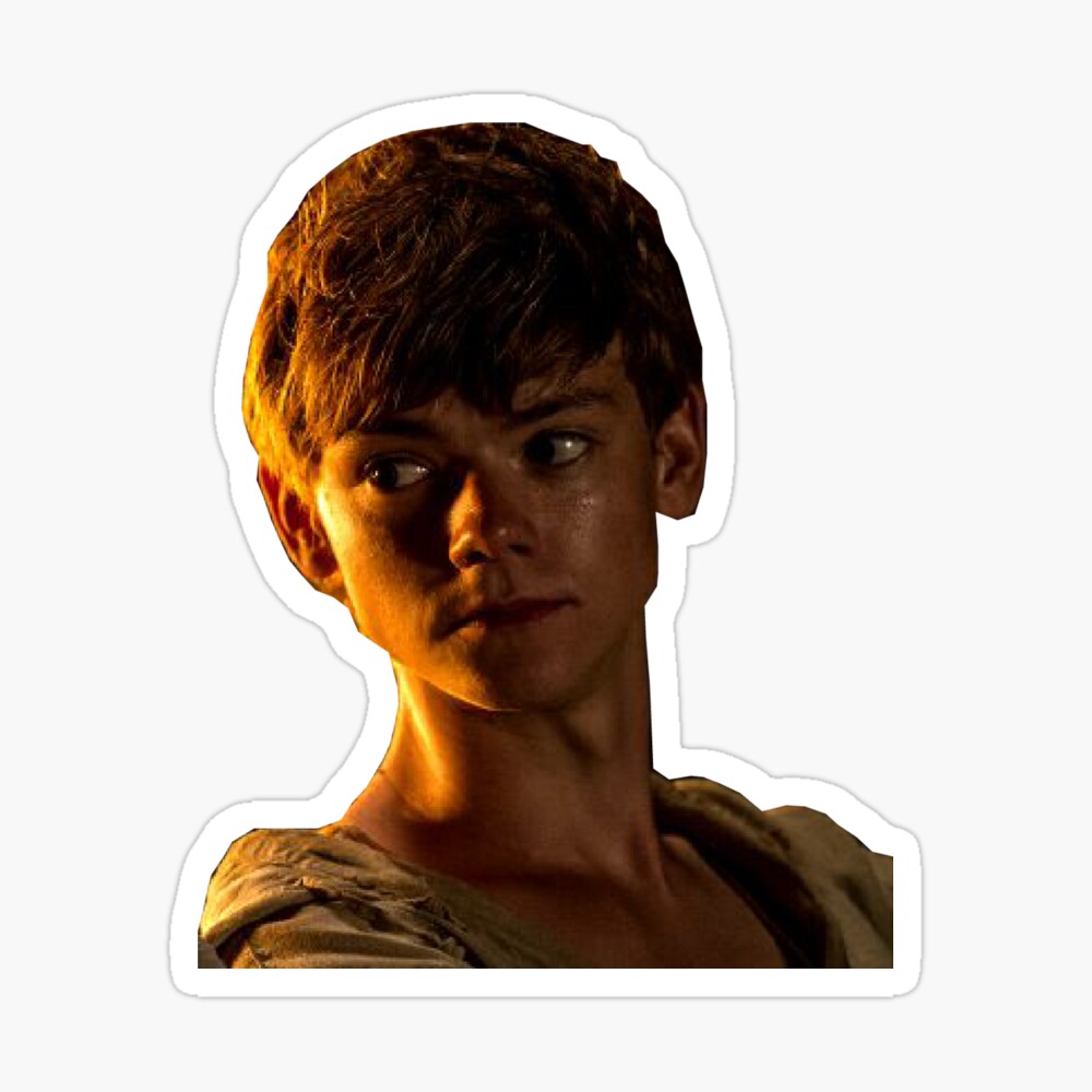 Maze Runner - Minho, Thomas, Newt Sticker for Sale by AngeliaLucis