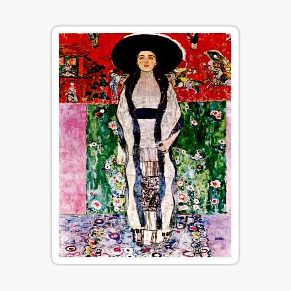 Gustav Klimt Portrait Of Adele Bloch Bauer II Auctioned For USD   St,small,507x507 Pad,600x600,f8f8f8 