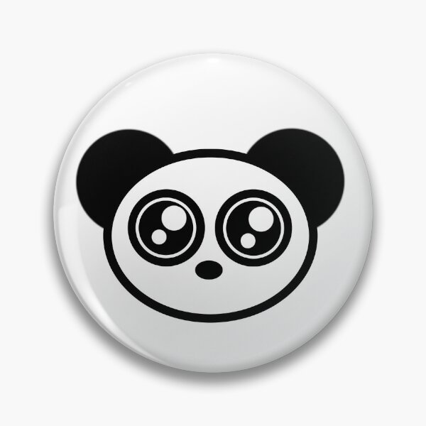 Item preview, Kawaii Panda Face designed and sold by midnightthecat.
