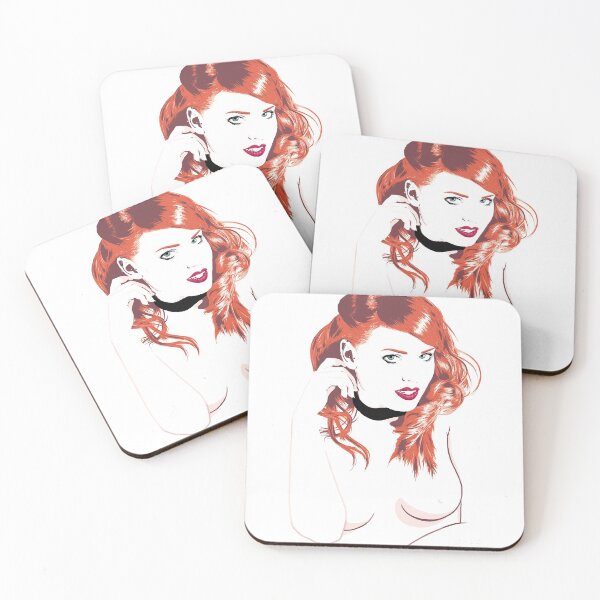 Item preview, Modern pin up girl - red passion designed and sold by georgatos.