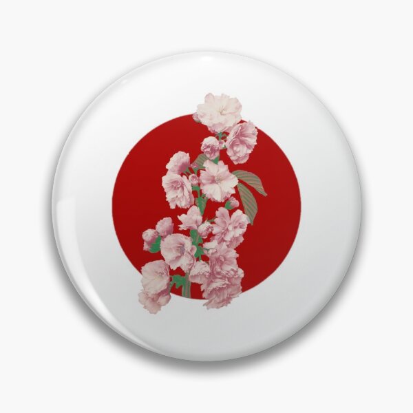 Item preview, Japanese Flag - Cherry Blossom designed and sold by weavernap.