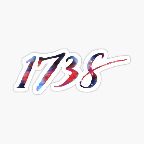 1738 Sticker