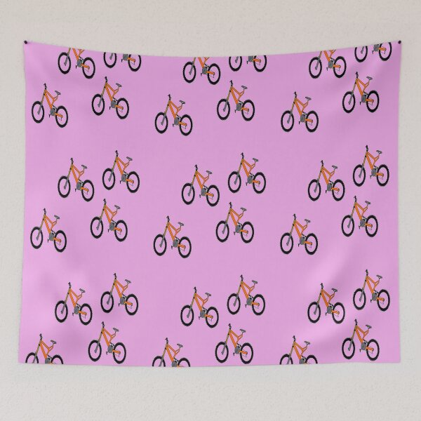 Item preview, Many bicycles pink pattern designed and sold by tetibright.