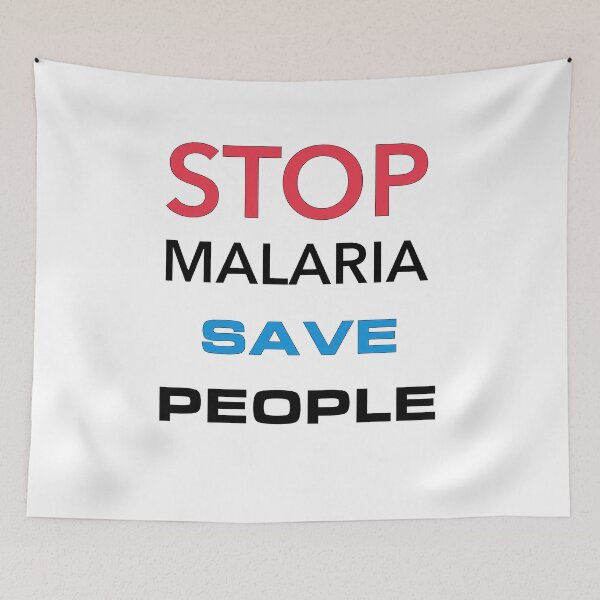 Item preview, stop malaria save people designed and sold by Designer-amjed.