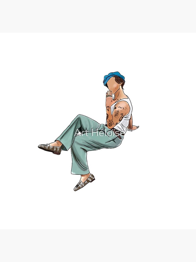 Harry Styles Pin-up Rolling Stones by Heloiseechelon