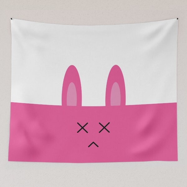 Item preview, Fluffy Pink Bunny designed and sold by WEIRDglow.