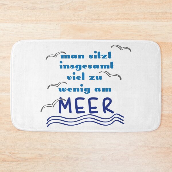 Item preview, You sit too little at the sea! designed and sold by Shirtrick.